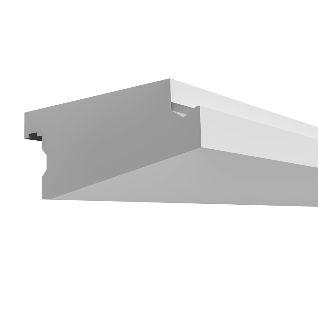 Karnīzes līste LK10A 120x60x2000 mm cena un informācija | Aizkaru stangas, karnīzes | 220.lv