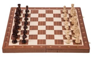 Деревянные шахматы, 47 x 47 см цена и информация | Настольная игра | 220.lv