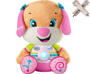 Interaktīvs kucēns Fisher Price un plīša spilvens Cat цена и информация | Игрушки для малышей | 220.lv