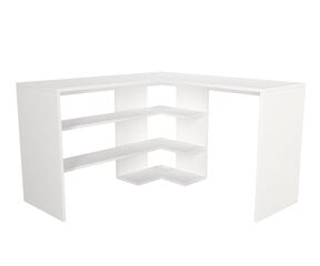 Стол Asir, 120x73,8x120см, белый цена и информация | Компьютерные, письменные столы | 220.lv