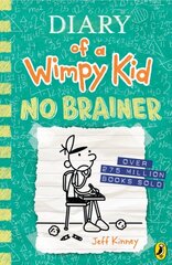 Diary of a Wimpy Kid: No Brainer (Book 18) цена и информация | Книги для подростков  | 220.lv