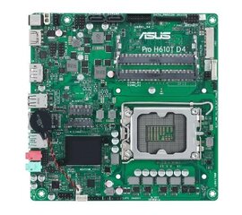Asus Pro H610T D4-CSM цена и информация | Материнские платы	 | 220.lv