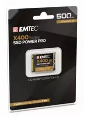 Emtec X415 ECSSD500GX415 цена и информация | Внутренние жёсткие диски (HDD, SSD, Hybrid) | 220.lv