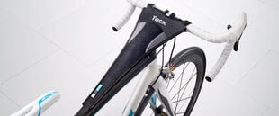 Защита рамы велосипеда Tacx Sweat Cover, черная цена и информация | Другие запчасти для велосипеда | 220.lv