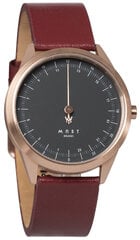 Мужчина Кварц 24-часовые часы с одной стрелкой MAST Milano A24-RG404M.BK.16I - цена и информация | Мужские часы | 220.lv