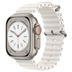 Techsuit Watchband White цена и информация | Аксессуары для смарт-часов и браслетов | 220.lv