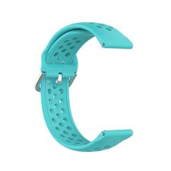 Браслет Techsuit Watchband Apple Watch 1 / 2 / 3 / 4 / 5 / 6 / 7 / SE / 8 (38 / 40 / 41mm) Turquoise цена и информация | Аксессуары для смарт-часов и браслетов | 220.lv