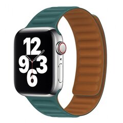 Браслет Techsuit Watchband Apple Watch 1 / 2 / 3 / 4 / 5 / 6 / 7 / SE / 8 (38 / 40 / 41mm) Turquoise цена и информация | Аксессуары для смарт-часов и браслетов | 220.lv