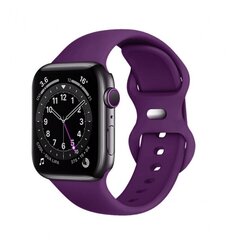 Браслет Techsuit Watchband Apple Watch 1 / 2 / 3 / 4 / 5 / 6 / 7 / 8 / SE / Ultra (42 / 44 / 45 / 49 mm) фиолетовый цена и информация | Аксессуары для смарт-часов и браслетов | 220.lv