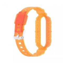 Techsuit Watchband Orange cena un informācija | Viedpulksteņu un viedo aproču aksesuāri | 220.lv