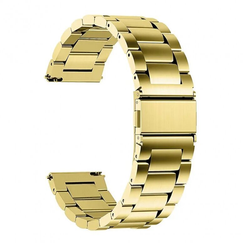 Techsuit Watchband Gold цена и информация | Viedpulksteņu un viedo aproču aksesuāri | 220.lv