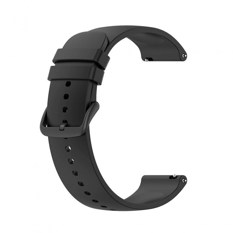 Techsuit Watchband Black cena un informācija | Viedpulksteņu un viedo aproču aksesuāri | 220.lv