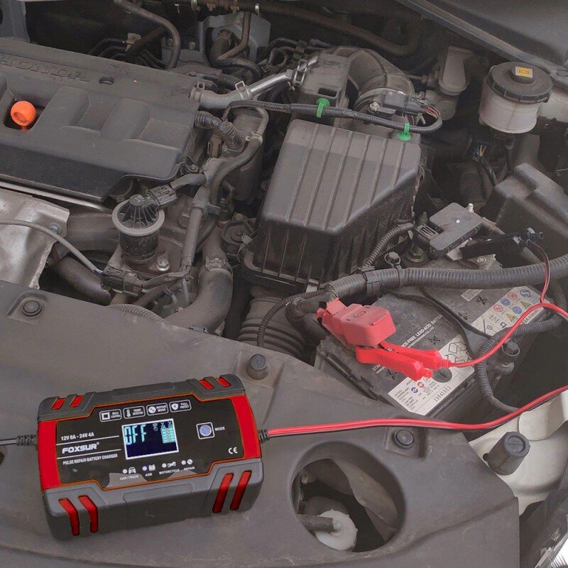 Auto akumulatoru lādētājs automašīnai un motociklam cena un informācija | Akumulatoru lādētāji | 220.lv