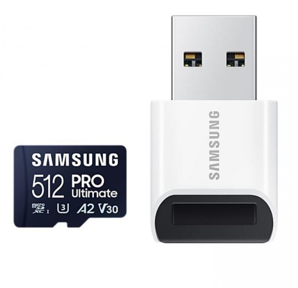 SAMSUNG MICRO SDXC 512GB W/READER MB-MY512SB/WW cena un informācija | Atmiņas kartes mobilajiem telefoniem | 220.lv