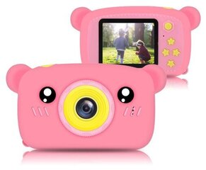 Kamera Extralink Kids Camera H25 Pink cena un informācija | Digitālās fotokameras | 220.lv