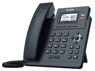 Yealink SIP-T31 | VoIP-телефон | 2x RJ45 100Mb/s, экран цена и информация | Стационарные телефоны | 220.lv