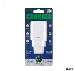 REMAX Crown mini быстрое зарядное устройство USB Type C 20 Вт 3 А Power Delivery Quick Charge (RP-U75) цена и информация | Зарядные устройства для телефонов | 220.lv