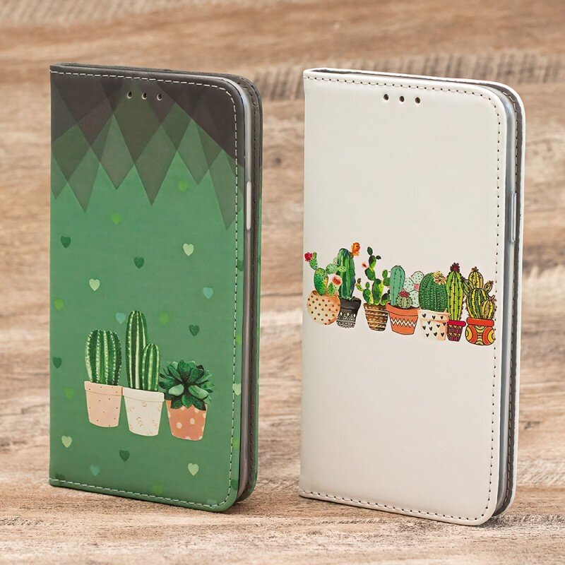 TelForceOne Smart Trendy Cactus 2 Samsung Galaxy S23 Ultra цена и информация | Telefonu vāciņi, maciņi | 220.lv