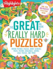 Great Big Book of Really Hard Puzzles цена и информация | Книги для малышей | 220.lv