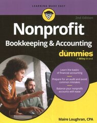 Nonprofit Bookkeeping & Accounting For Dummies 2nd edition cena un informācija | Ekonomikas grāmatas | 220.lv