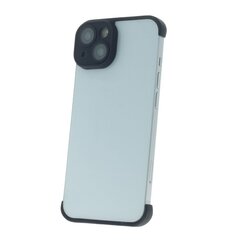 TPU mini bamperiai su kameros apsauga  iPhone 14 6,1 black цена и информация | Чехлы для телефонов | 220.lv