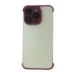 TPU mini bamperiai su kameros apsauga  iPhone 12 Pro 6,1 cherry цена и информация | Чехлы для телефонов | 220.lv