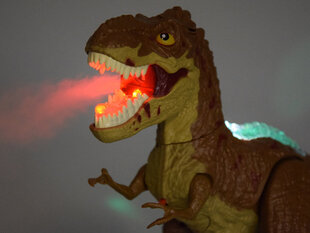 Динозавр с дистанционным управлением T-REX 2 в 1, коричневый цена и информация | Игрушки для мальчиков | 220.lv