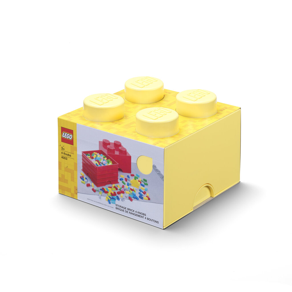 Lego žaislų dėžutė, 5,7L цена и информация | Veļas grozi un mantu uzglabāšanas kastes | 220.lv