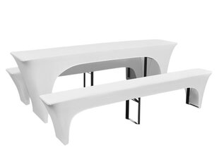 Чехол на стол и скамьи L220 SET цена и информация | Чехлы для мебели | 220.lv
