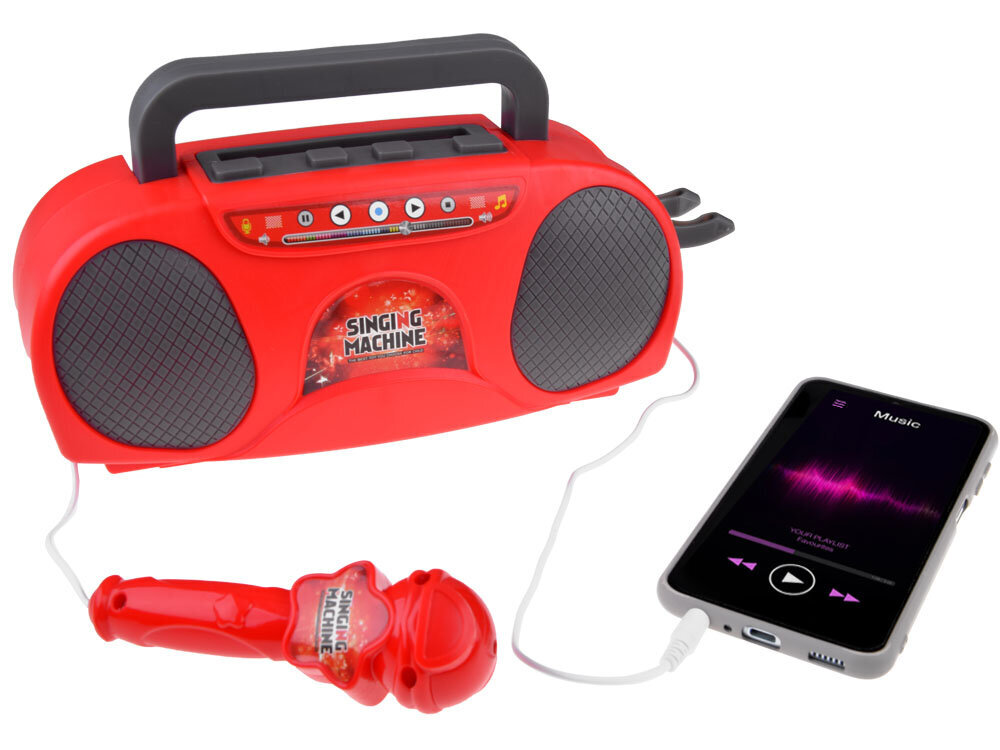 Bezvadu radio skaļrunis ar mikrofonu cena un informācija | Attīstošās rotaļlietas | 220.lv
