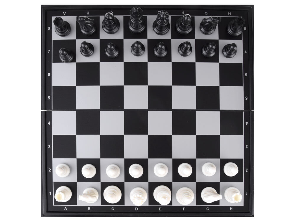 Magnētiskais šaha un dambretes komplekts cena un informācija | Galda spēles | 220.lv