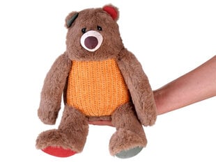 Плюшевый коричневый медвежонок, 30 см цена и информация | Мягкие игрушки | 220.lv