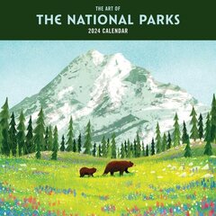 Art of the National Parks 2024 Calendar цена и информация | Книги о питании и здоровом образе жизни | 220.lv