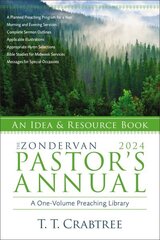 Zondervan 2024 Pastor's Annual: An Idea and Resource Book cena un informācija | Garīgā literatūra | 220.lv