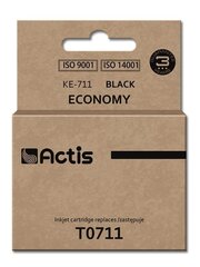 Картридж для струйного принтера Actis ink Epson T0711, черный цена и информация | Картриджи для струйных принтеров | 220.lv