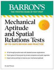 Mechanical Aptitude and Spatial Relations Tests, Fourth Edition 4th ed. цена и информация | Самоучители | 220.lv