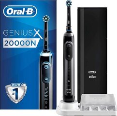 Зубная щетка Oral-B Genius X 20000N цена и информация | Электрические зубные щетки | 220.lv