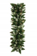 Ziemassvētku vītne, 100 cm cena un informācija | Ziemassvētku lampiņas, LED virtenes | 220.lv