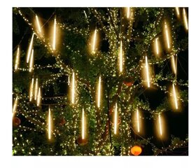 Gaismas vītne, 36 LED, 8 meteoru stieņi cena un informācija | Ziemassvētku lampiņas, LED virtenes | 220.lv