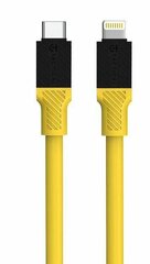 Tactical Fat Man Cable USB-C|Lightning 1m Grey цена и информация | Кабели и провода | 220.lv