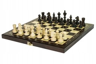 Koka šahs Sunrise Chess & Games Training Chess, 34,5 x 34,5 cm cena un informācija | Galda spēles | 220.lv