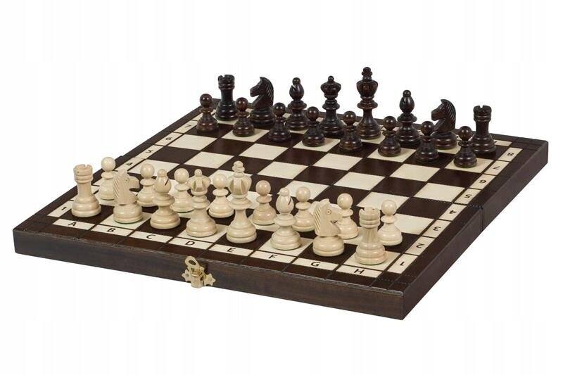 Koka šahs Sunrise Chess & Games Olympics, 36 x 36 cm цена и информация | Galda spēles | 220.lv