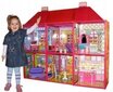 Leļļu namiņš LandToys, 108 cm, rozā цена и информация | Rotaļlietas meitenēm | 220.lv