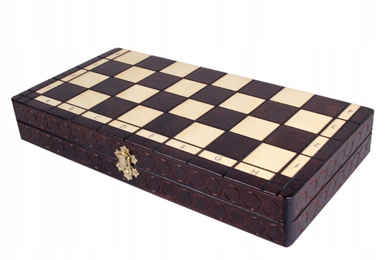 Tradicionālais koka šahs Sunrise Chess & Games Pearl Chess Medium, 36 x 36 cm цена и информация | Galda spēles | 220.lv