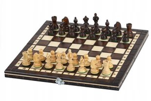 Šaha un dambretes komplekts Sunrise Chess & Games Cherry, 35 x 35 cm cena un informācija | Galda spēles | 220.lv