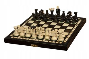 Tradicionālais koka šahs Sunrise Chess & Games Royal Chess Small, 30 x 30 cm cena un informācija | Galda spēles | 220.lv