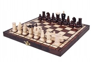 Koka šahs Sunrise Chess & Games Royal Mix, 31 x 31 cm cena un informācija | Galda spēles | 220.lv