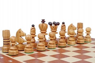 Koka šahs Sunrise Chess & Games Big Pearl, 42 x 42 cm цена и информация | Настольные игры, головоломки | 220.lv