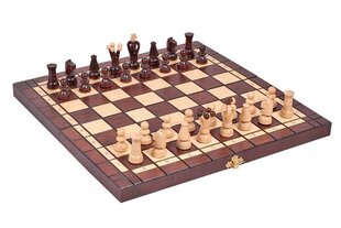 Šaha un dambretes komplekts Sunrise Chess & Games 2 in 1, 35 x 35 cm цена и информация | Настольные игры, головоломки | 220.lv