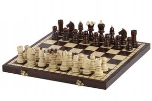 Koka šahs Sunrise Chess & Games Big Pearl, 42 x 42 cm cena un informācija | Galda spēles | 220.lv